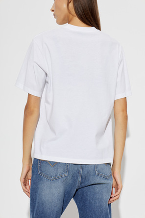 Versace Camiseta de algodón con estampado
