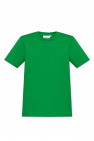 Marineblaues T-Shirt mit Logo-Stickerei aus Baumwolle von Play