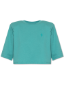 T-shirt Femme Short Pigment Dye Découpé