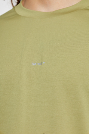 Satisfy T-shirt with printed logo