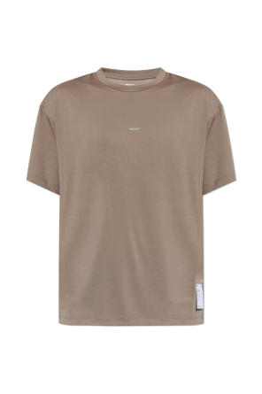 T-shirt with printed logo od Satisfy