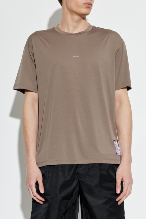 Satisfy T-shirt with printed logo