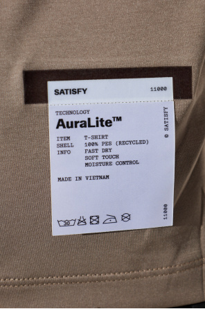 Satisfy T-shirt with printed logo