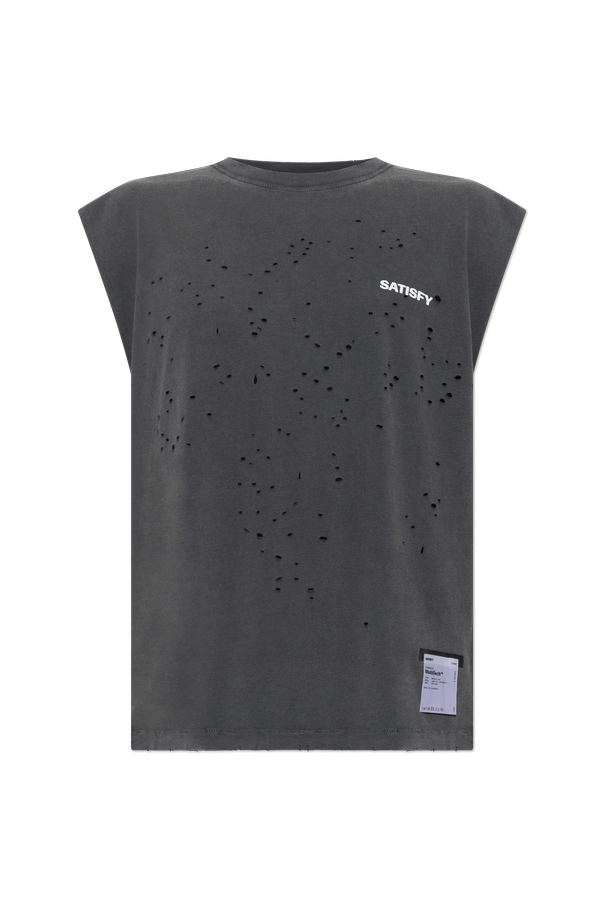 ‘MothTech’ Logo T-shirt od Satisfy