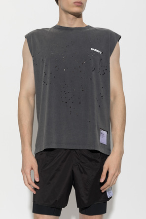 Satisfy T-Shirt ‘MothTech’ mit Logo