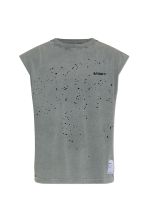 Sleeveless T-shirt ‘MothTech’