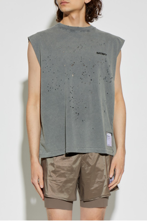 Satisfy Sleeveless T-shirt ‘MothTech’