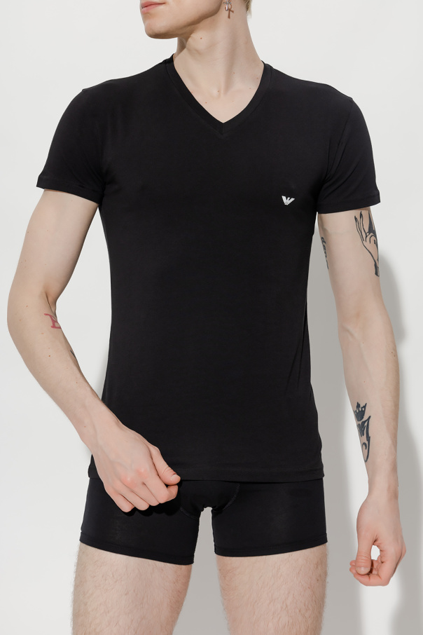 Emporio negra Armani Cotton T-shirt