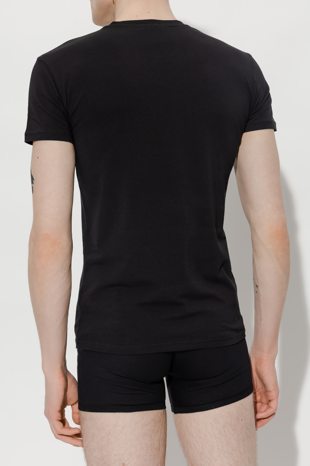 Emporio armani trousers Bawełniany t-shirt