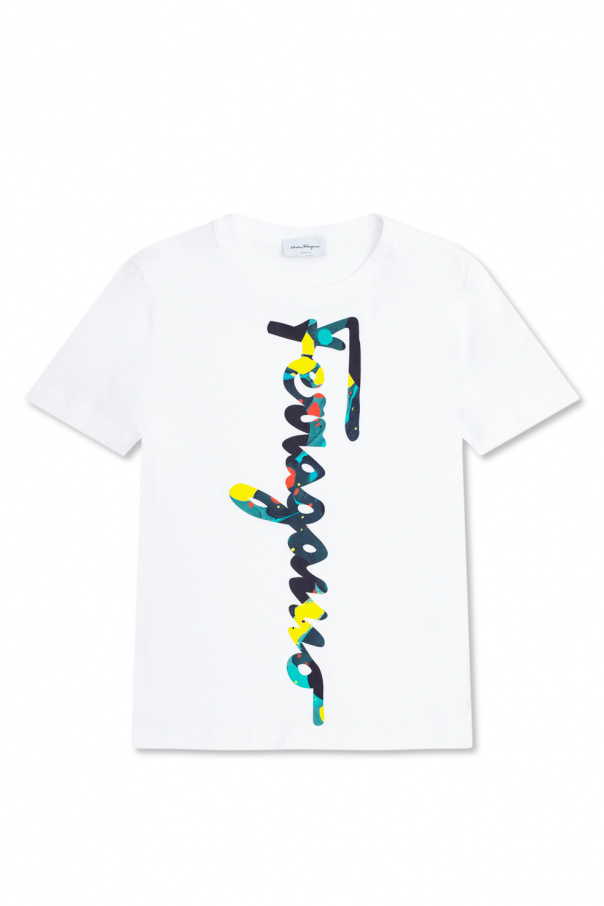 Salvatore Ferragamo Logo T-shirt