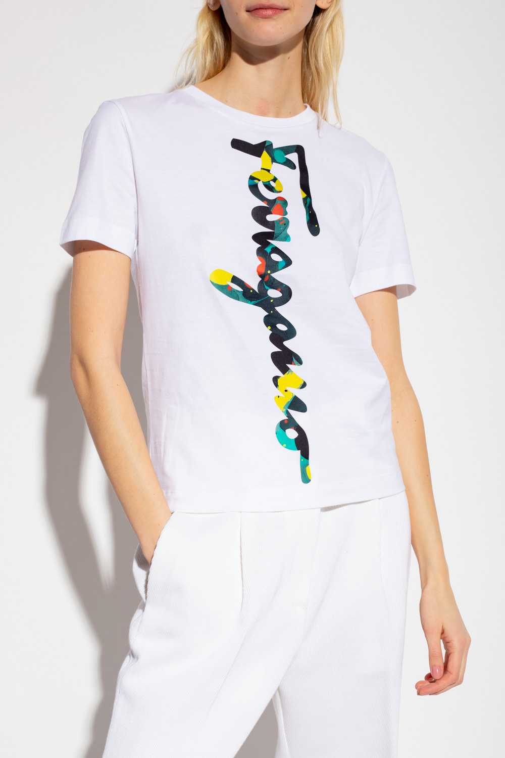 Salvatore Ferragamo Logo T-shirt