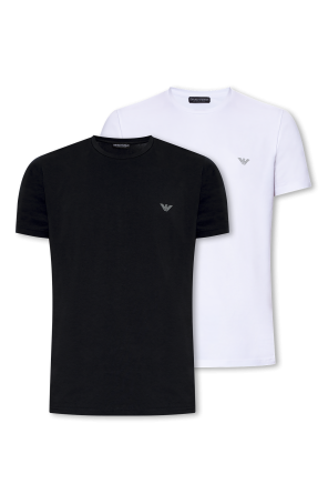 T-shirt two-pack od Emporio logo-plaque Armani