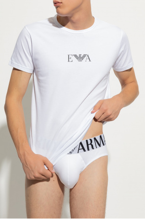 Branded t-shirt 2-pack od Emporio Armani