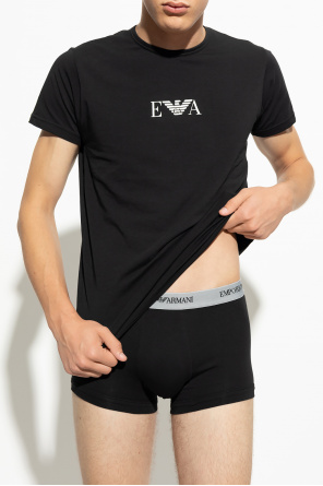 Branded t-shirt 2-pack od Emporio Armani