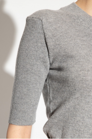 BITE Studios Sweater sheer with short sleeves