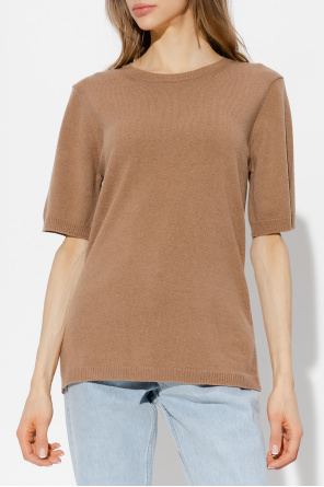 BITE Studios Cashmere sweater with short sleeves