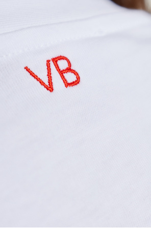 Victoria Beckham T-shirt z nadrukiem