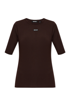 Top con parche con logo