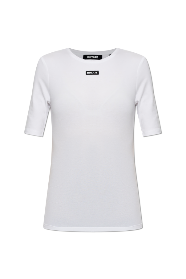Top with logo patch od ROTATE