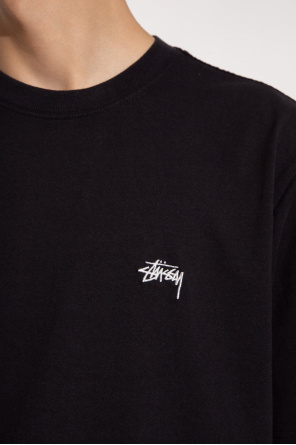 Stussy Canali round neck knit T-shirt Heritage Nude