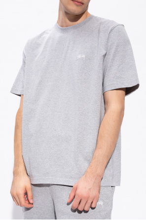 Stussy Logo-embroidered T-shirt