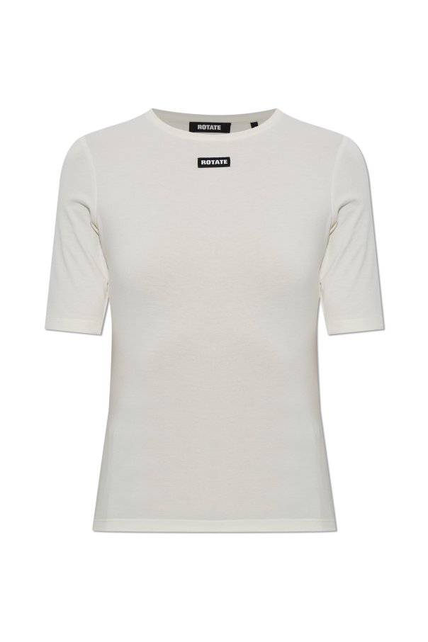 T-shirt with logo patch od ROTATE