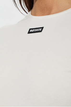 ROTATE T-shirt com emblema de logótipo