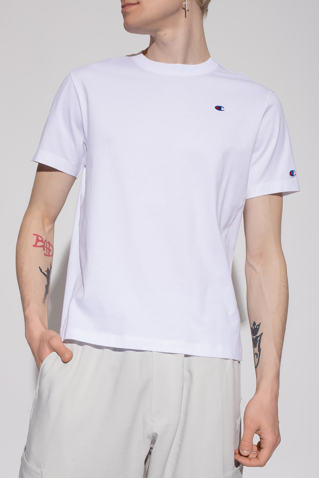 Champion Cotton T-shirt with logo