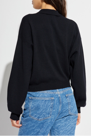 ROTATE Polo mit Logo-Aufnäher