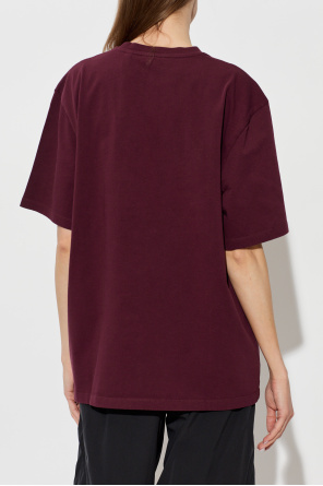 ROTATE T-shirt with a velvet-finish logo