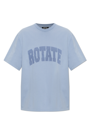 T-shirt with printed logo