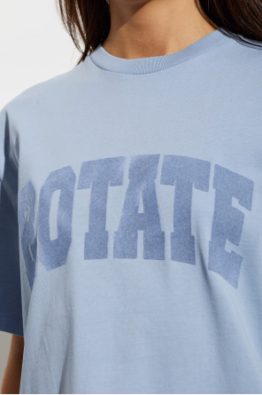 ROTATE T-shirt com logótipo estampado