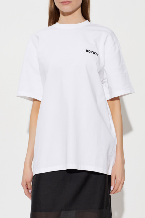 ROTATE Camiseta con logo bordado