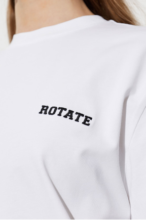 ROTATE Camiseta con logo bordado