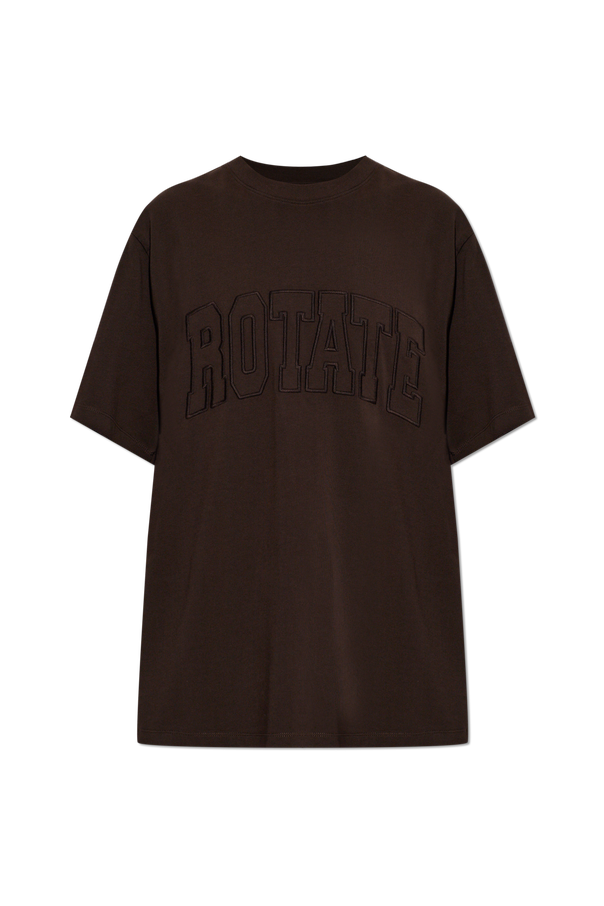 Embroidered logo T-shirt od ROTATE