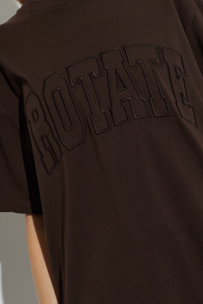 ROTATE Camiseta con logo bordado