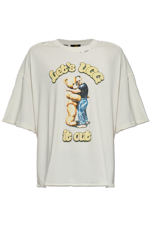 Camiseta masculina UGG X WILLY CHAVARRIA en color crema