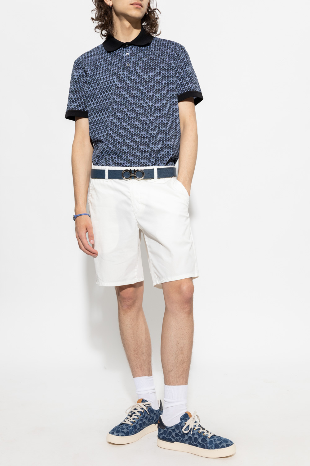 Salvatore Ferragamo Cotton polo shirt