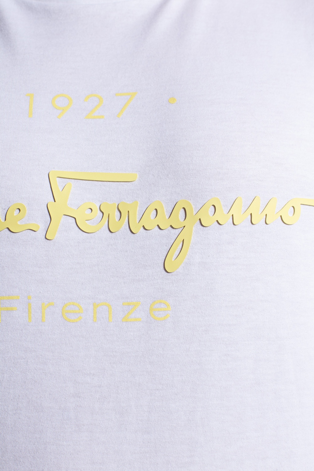 Logo T Shirt Salvatore Ferragamo Ietp Us