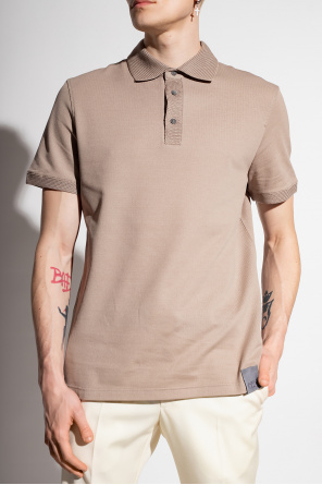 FERRAGAMO Lace Detail Polo Shirt