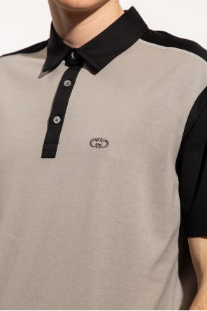 FERRAGAMO Polo shirt with logo