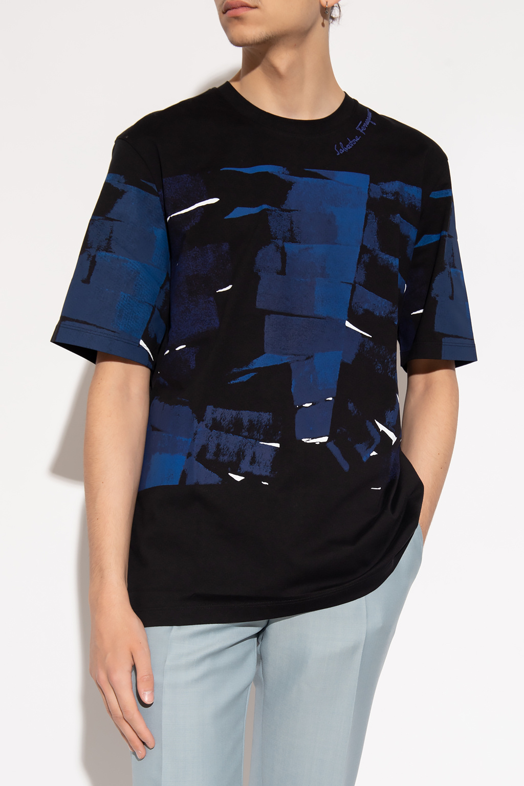 Salvatore Ferragamo Printed T-shirt