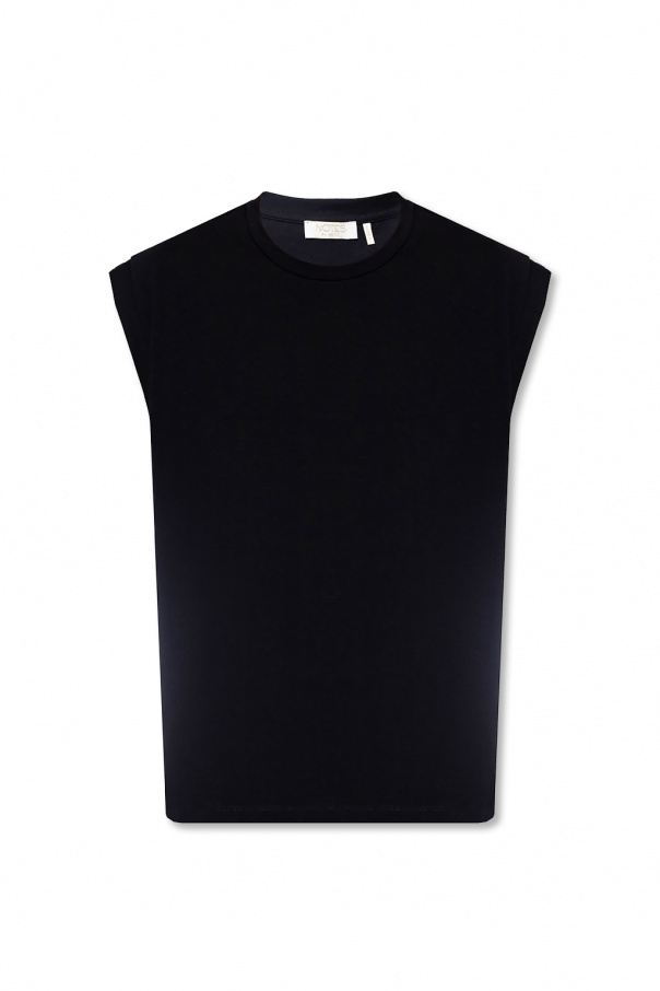 Missguided Stripe Frill Sleeve T Shirt Dress ‘Porter’ sleeveless T-shirt