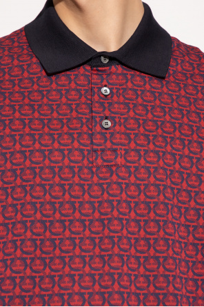 FERRAGAMO Patterned polo shirt