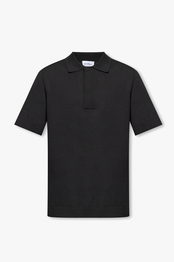 FERRAGAMO product eng 21127 polo longsleeved Shirt Erkek Original Fit Lacoste