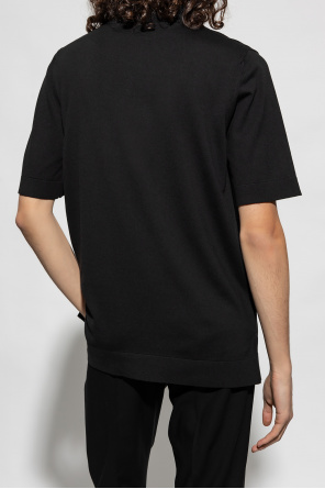 FERRAGAMO product eng 21127 polo longsleeved Shirt Erkek Original Fit Lacoste
