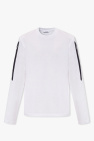 TEEN side-stripe sweatshirt Bianco