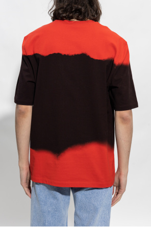 FERRAGAMO T-shirt z efektem ‘tie-dye’