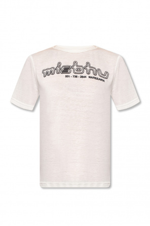 IRO Wake roll-neck linen T-shirt