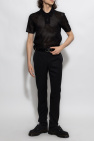 FERRAGAMO Openwork polo shirt
